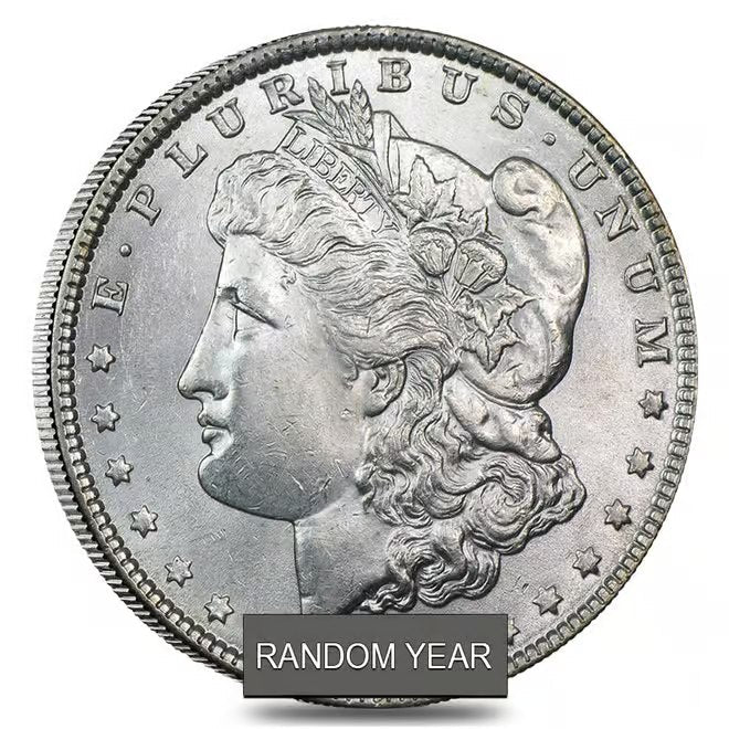 1878-1904 Morgan Silver Dollar BU image 1