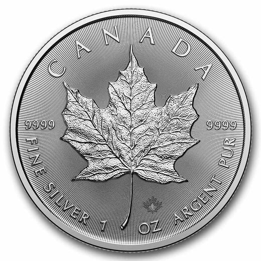 2026 Canada 1 oz Silver Maple Leaf BU obverse